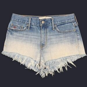 Hollister ombré denim cutoff shorts